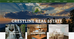 Desktop Screenshot of crestlinehomesforsale.com