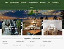 Tablet Screenshot of crestlinehomesforsale.com